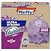 Hefty Ultra Strong 13 Gallon Trash Bags Tall Kitchen Trash Bags 13 Gallon Size Resist Leaks Punctures and Rips Continuous Odor Control Purple Fabuloso Scent 110 Bags - Image 1