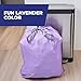Hefty Ultra Strong 13 Gallon Trash Bags Tall Kitchen Trash Bags 13 Gallon Size Resist Leaks Punctures and Rips Continuous Odor Control Purple Fabuloso Scent 110 Bags - Image 4