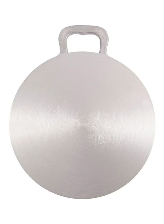 راج طاوة عربية من الألومنيوم فضية 30 سم - Image 1