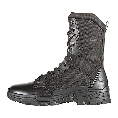 5.11 Men's Fast-Tac 8" Military and Tactical Boot, Black, 12 Wide US - Image 3