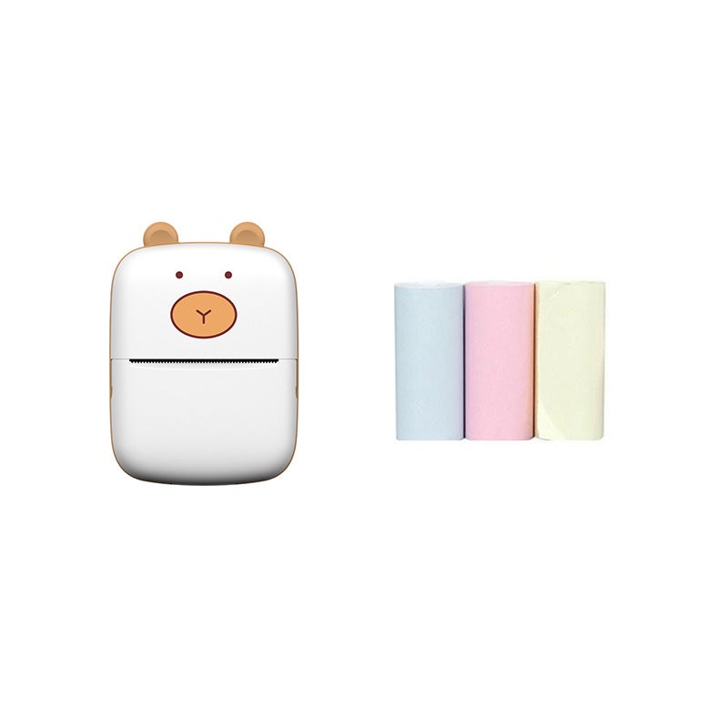 Label Small Portable Wireless Thermal Po Bluetooth Printer Pocket Student Mini Wrong Label Printing - Image 1