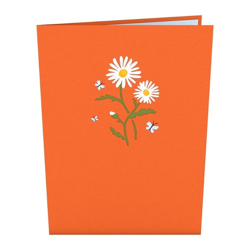 Lovepop Cards - Daisies with Monarch Butterfly, 3D Butterfly Birthday Card, Thank You Card, Blank Envelope Included - Image 3