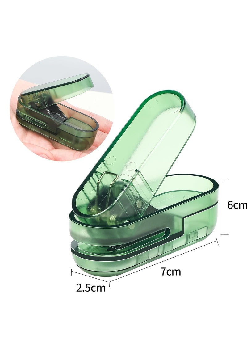 KASTWAVE Mini Hole Puncher Portable Single Hole Punch for Students and Office Use DIY Ticket Binding Paper Document Puncher - Image 2