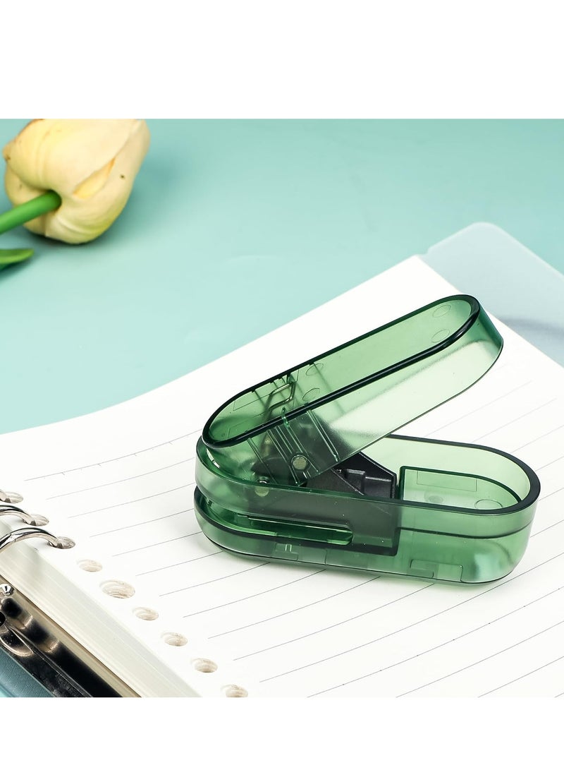 KASTWAVE Mini Hole Puncher Portable Single Hole Punch for Students and Office Use DIY Ticket Binding Paper Document Puncher - Image 5