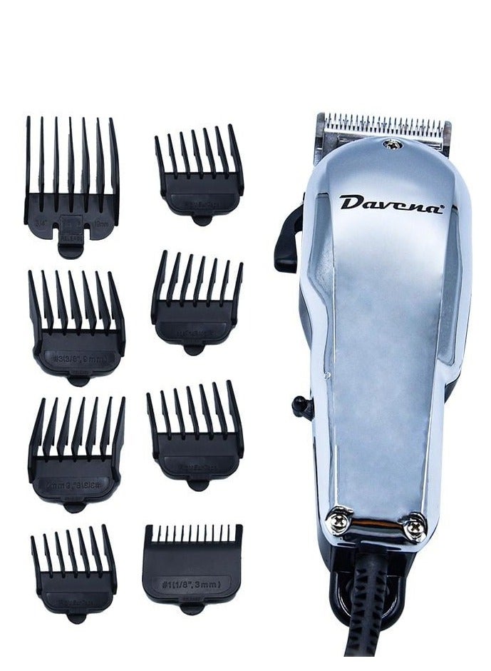 دافينا ماكينة قص الشعر الاحترافية دافينا DV359 - مجموعة أدوات عناية عالية الأداء مزودة بشاشة رقمية وتصميم مريح ومحرك تيار مستمر قوي
