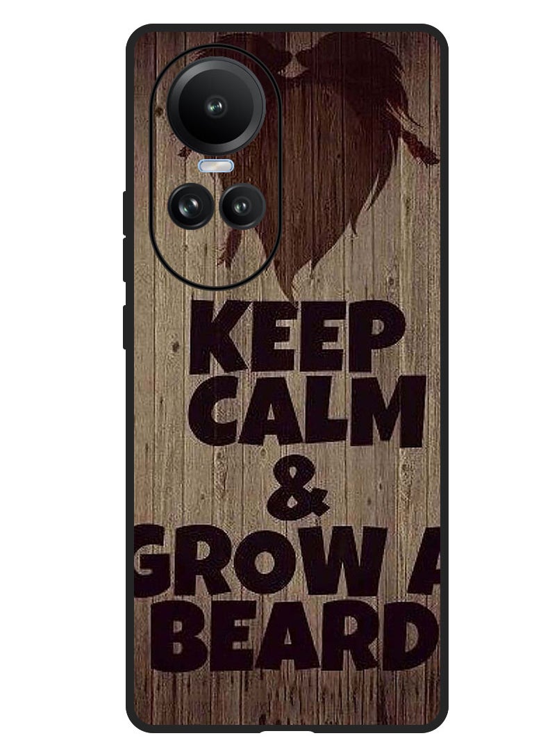 Theodor Protective Case Anti Scratch Shock Proof Bumper Cover For Oppo Reno 10/10 Pro Keep Clam & Glow Bread  - Image 1