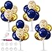 TONIFUL 4 Set Navy Blue Gold Balloon Centerpieces for TableBalloons Stand Kit for Graduation Decorations 2026 Class of 2026 Party DecorationsRetirementAnniversaryHomecomingBirthday Decoration - Image 3
