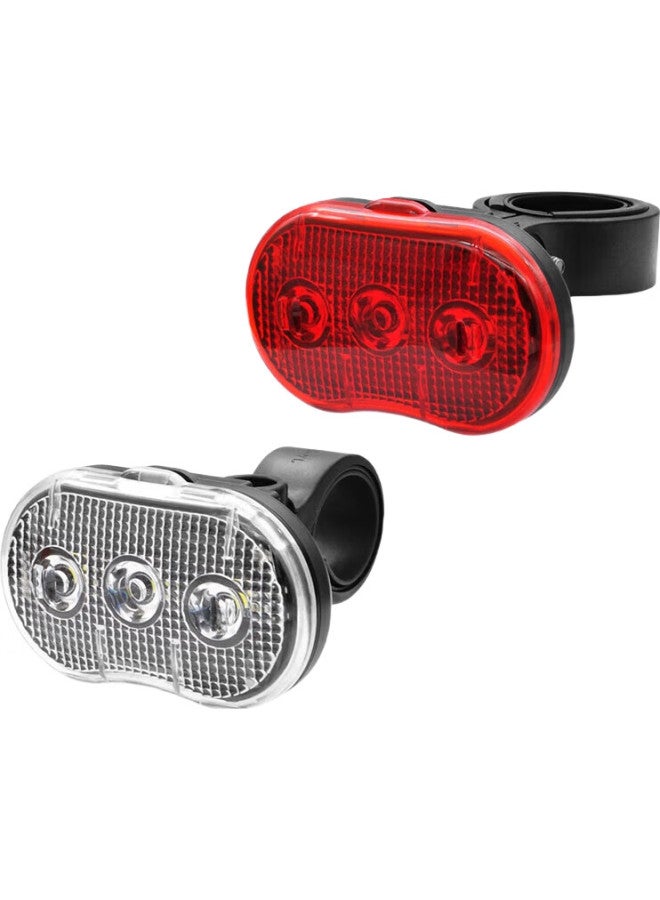 Addview Bicycle Front And Rear Light Set, Night Riding Light For Road And Mountain Bikes, Cycling Accessories - Image 1