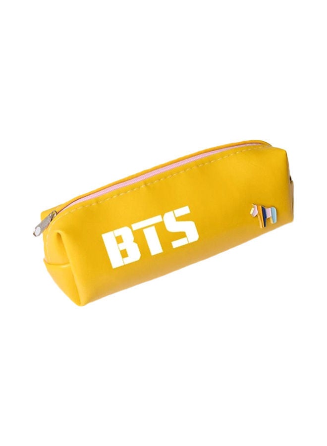 NIBEMINENT Ponies Trojan Pencil Bag Yellow
