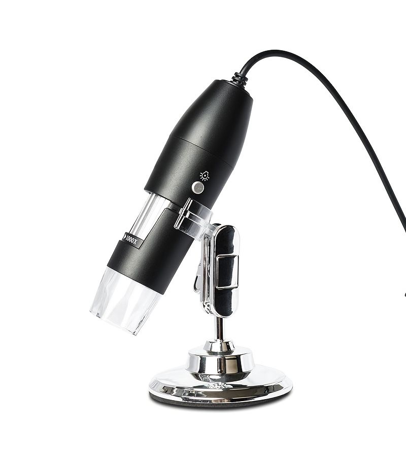 YJ70087 X4D Black 50-1000X Zoom Digital Microscope HD Portable USB Microscope with Photo Capture - Image 5