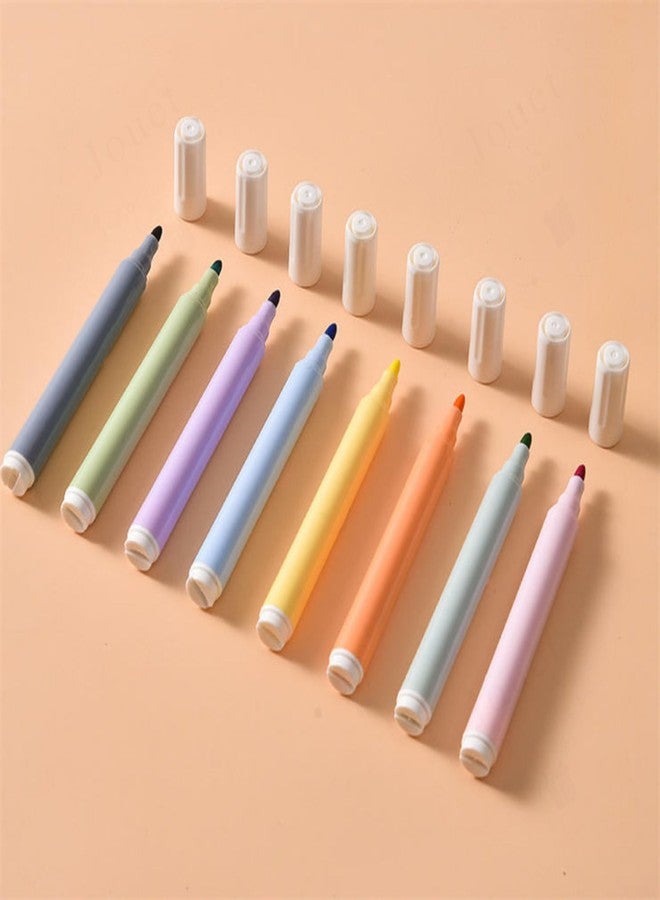 JOUET Magic Floating Water Painting Pens, 8 Colours Erasable Markers Set for Kids and Adults, Quick-Drying Whiteboard Markers for Smooth Surfaces - Image 3