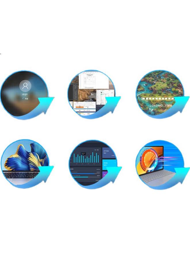 aigo Aigo 2Tb Ssd Solid State Drive M.2 Interface (Nvme Protocol Pcie 4.0X4) Yangtze Storage Tlc Chips Read Speed Up To 7400Mb/S P7000Z Series - Image 3