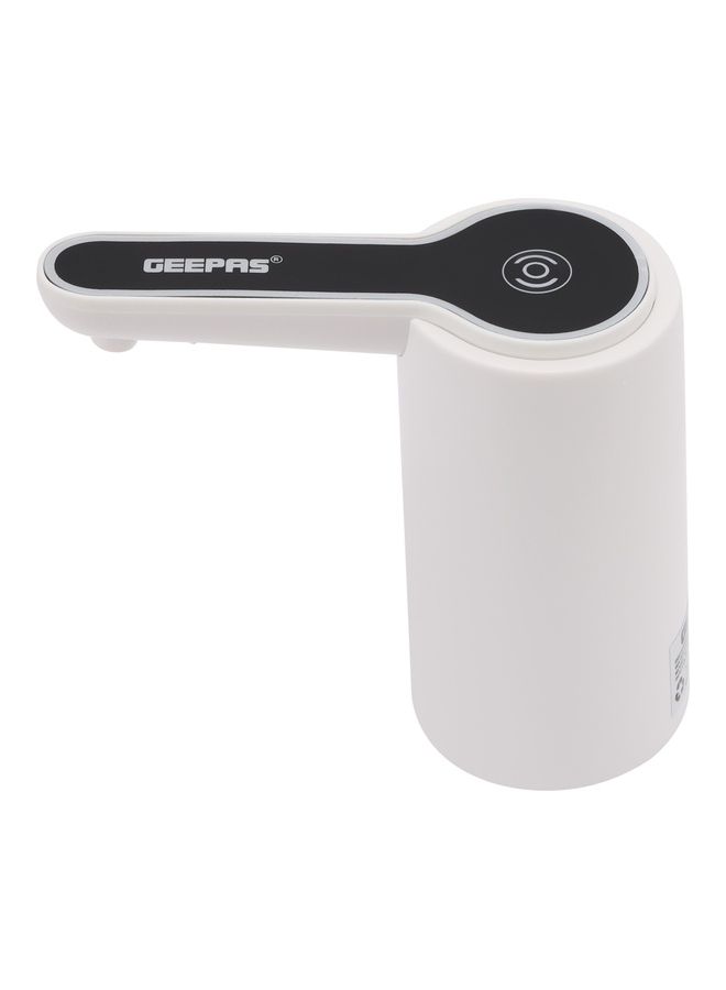 GEEPAS Rechargeable Mini Water Dispenser Water Pump GWD17934 White - Image 1