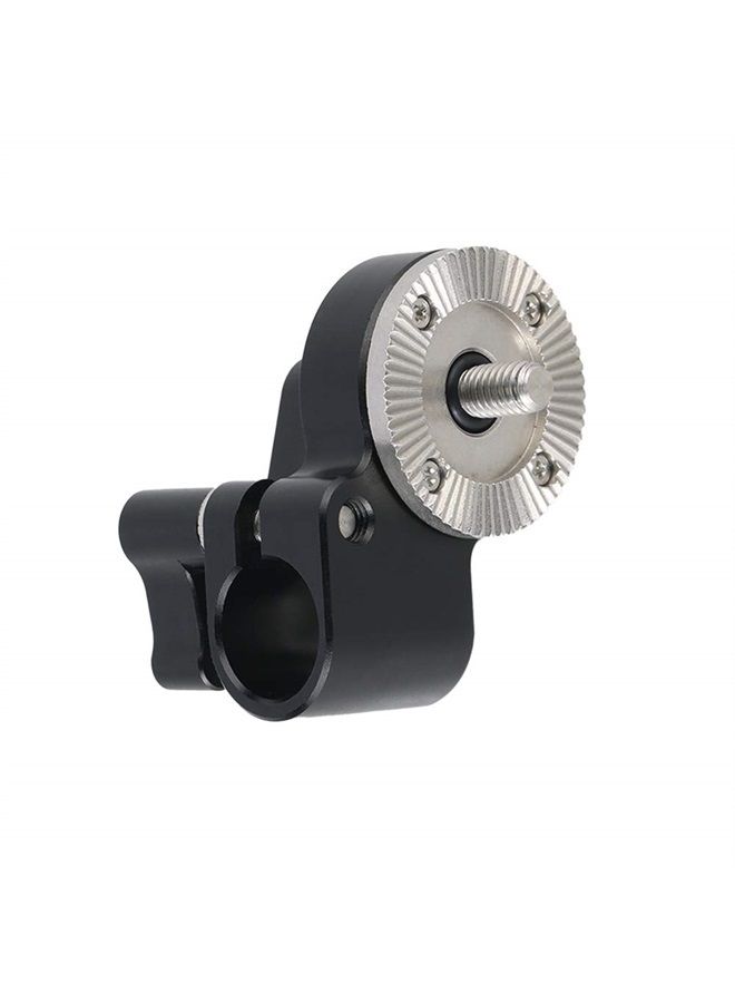 NICEYRIG M6 Thread Rosette Mount to 15mm Single Rod Clamp Compatible with DSLR Camera Rig Railblock Support System - 428 - Image 1