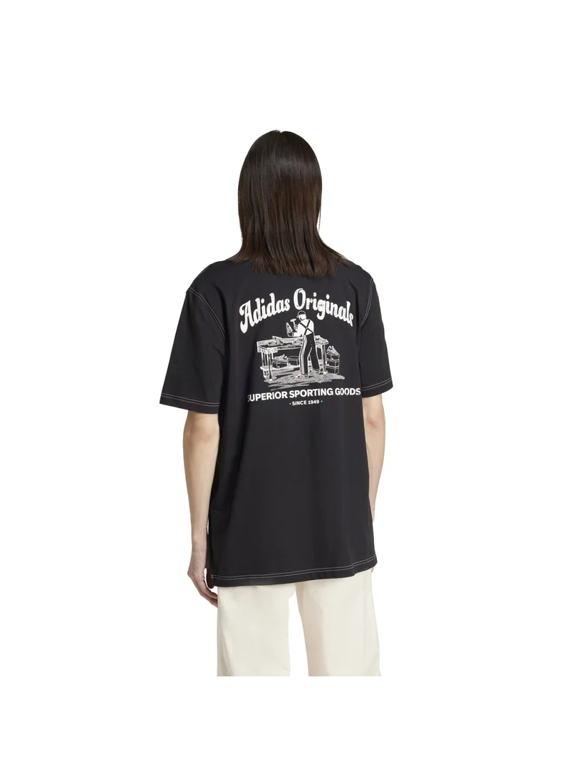 اديداس adidas WAB  TEE Black Originals Men T-SHIRTS