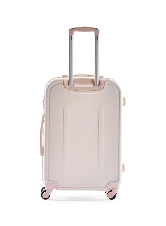 LIMRA Hardside 6 Piece Luggage Trolley Set Beige
