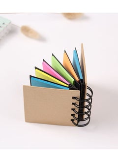 Ant Portable Combination Sticky Notes, Pocket Size Spiral Sticky Note Pad, Spiral Notebook Self-Adhesive Notes (8.5*8cm)  - Image 5