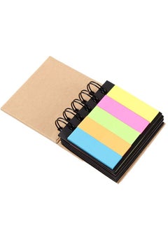 Ant Portable Combination Sticky Notes, Pocket Size Spiral Sticky Note Pad, Spiral Notebook Self-Adhesive Notes (8.5*8cm)  - Image 1