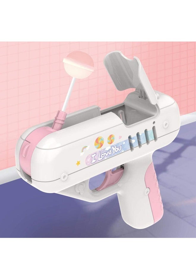 Candy Gun Sugar Lollipop Gun Sweet Toys, Light Toy Lollipop Storage, Childrens Candy Toy Surprise Ideas Gifts for Boys and Girls Novelty Surprise Ideas Gifts for Children - Image 5