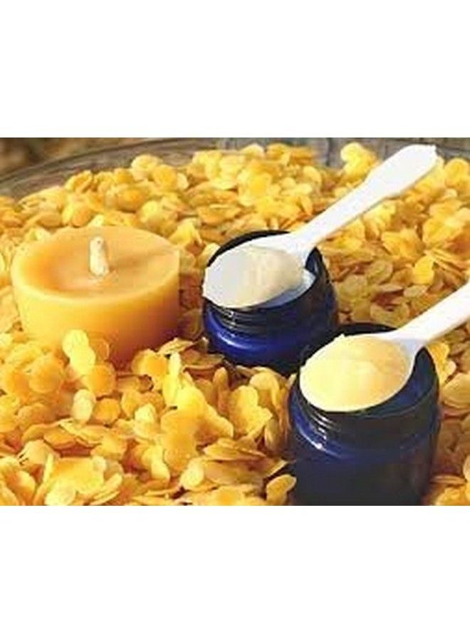 SK ORGANIC Pure Yellow Beeswax Raw Organic Pastilles (Granules) For Health And Beauty Purpose 1 Pound (454 Gm)  - Image 5