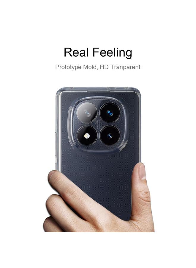 S-TOP Case For Redmi Note 14 Pro+ 5G Ultra-thin Transparent TPU Phone Case - Image 3