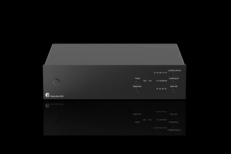 Pro-Ject Phono Box S3 B Balanced Phono Preamplifier (Black) - Image 3