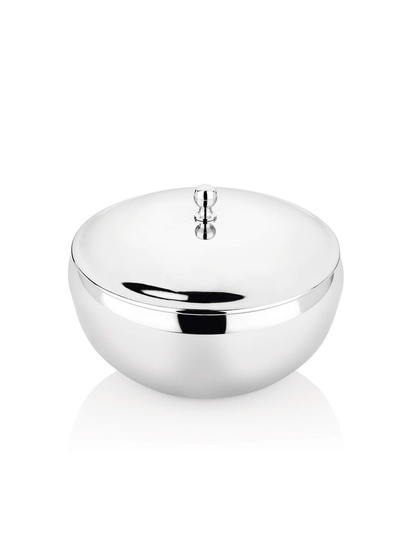 Ayda Stainless Steel Serving Bowl with Lid  - Image 1