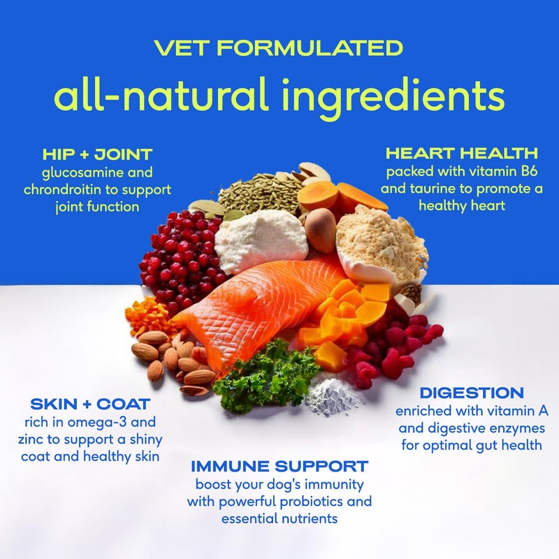 Native Pet Dog Vitamins & Supplements - 11-in-1 Vitamin Powder for Dog Food Topper - Collagen, Glucosamine, Probiotics, Omega & More- Supports Healthy Gut, Mobility & Overall Health - 60 Scoops - Image 3