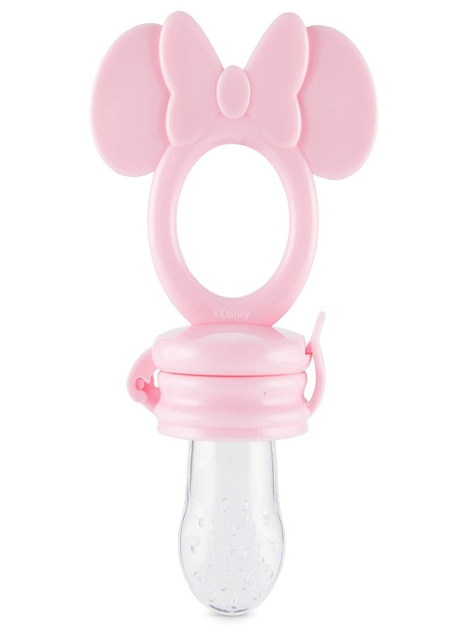 Disney Mickey and Minnie Teether with Fruit Feeder - Safe and Durable Design for Soothing Your Baby's Teething Pains - Image 2