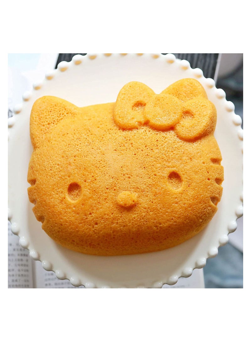 chefmade Hello Kitty Cake Pan 8 Inch Non Stick Silicone Cake Mold - Image 5
