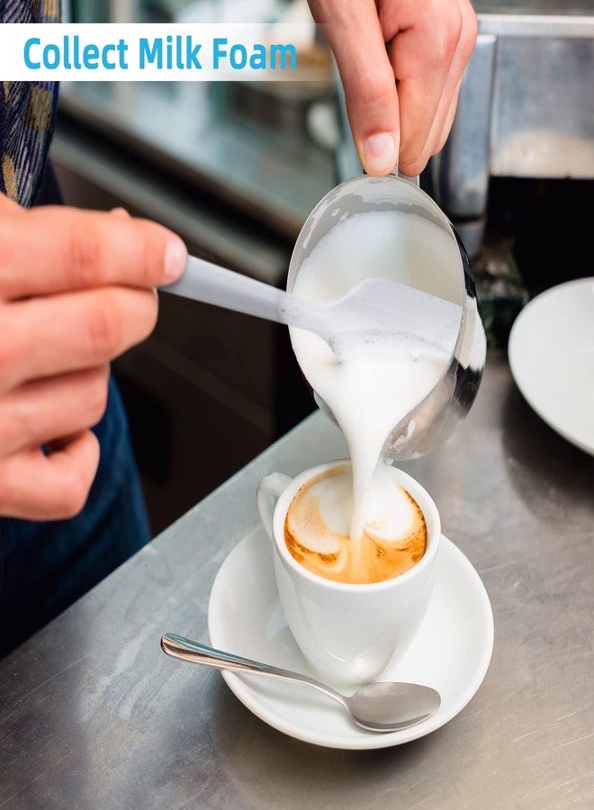 سيكورا ملعقة سيليكون سيكورا، ملاعق مطبخ مطاطية غير لاصقة، مناسبة للطبخ والخلط وجمع رغوة الحليب، رمادية اللون، صغيرة الحجم - Image 3