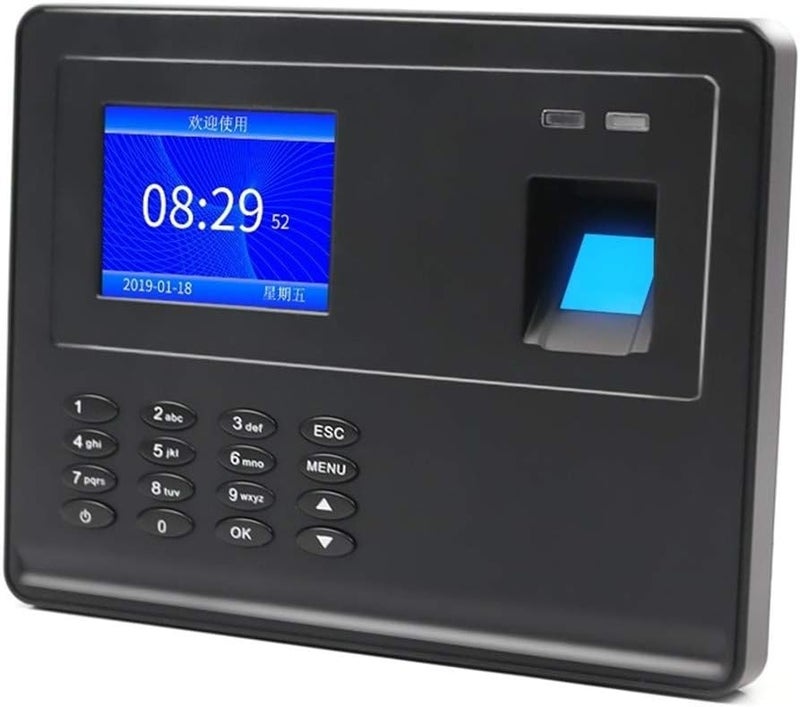 Multifunctional Fingerprint Attendance Machine With Power Failure Backup English Chinese - Image 2