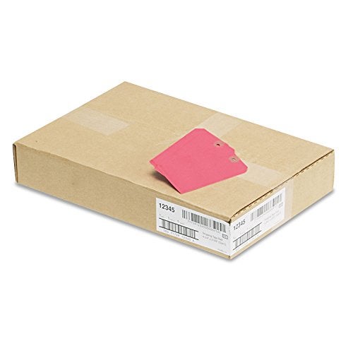 Avery Unstrung Shipping Tags, 11.5 pt. Stock, 4-3/4" x 2-3/8", 1,000 Red Hang Tags (12345) - Image 4