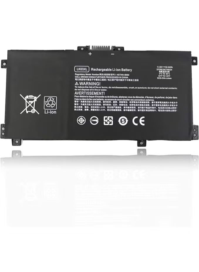 بطارية متوافقة LK03XL لأجهزة HP Envy X360 15M-BP000 و 15-BP000 و 15-BP107TX 15M - Image 4