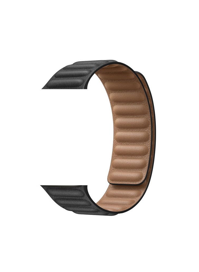 Phone Planet Adjustable Genuine Leather Loop Wristband with Strong Magnetic Closure for Apple Watch Series 1,2,3,4,5,6,SE - 42mm/44mm - Image 2