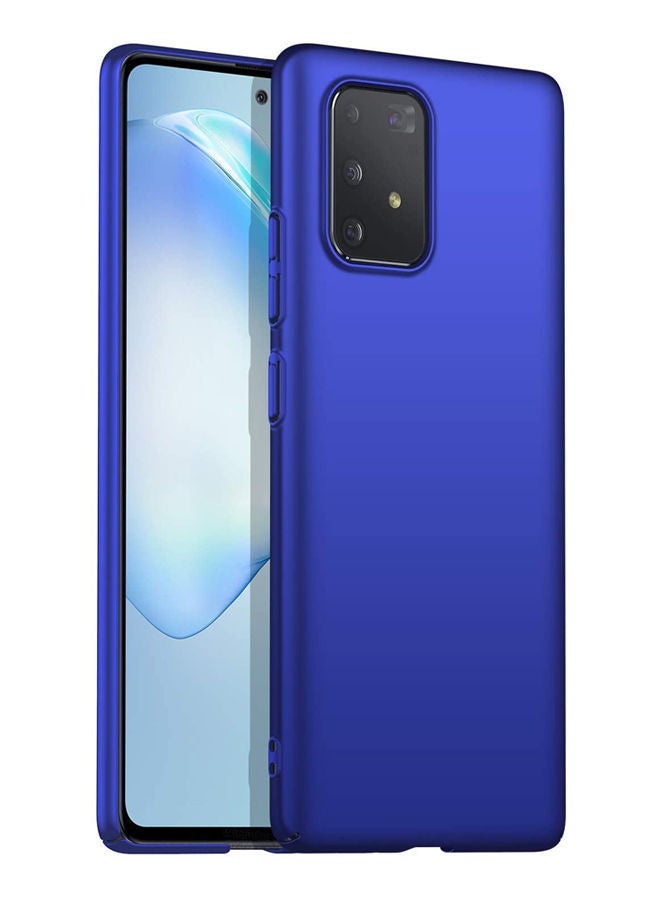 NIBEMINENT Ultra Thin Antifingerprint-Scratch Resistant Cover For Samsung Galaxy S10 Lite Blue