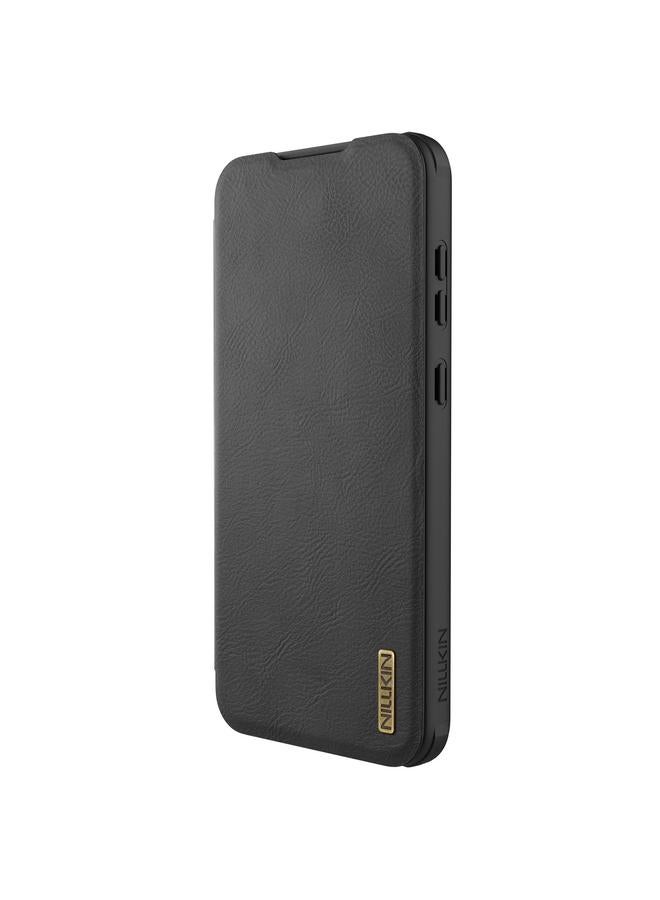 Nillkin Case For Samsung Galaxy A56 5G QIN Series Pro Sliding Camera Cover Design Leather Phone Case - Image 2