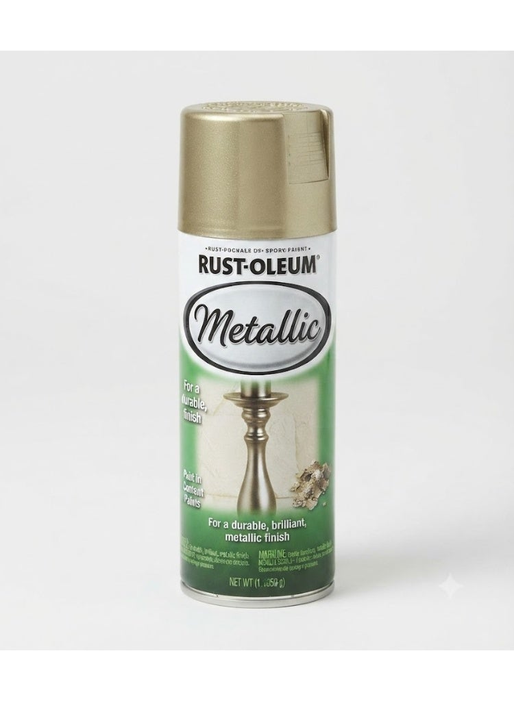 Rust-Oleum Spray Paint Specialty Metallics Brass 11oz - Image 1