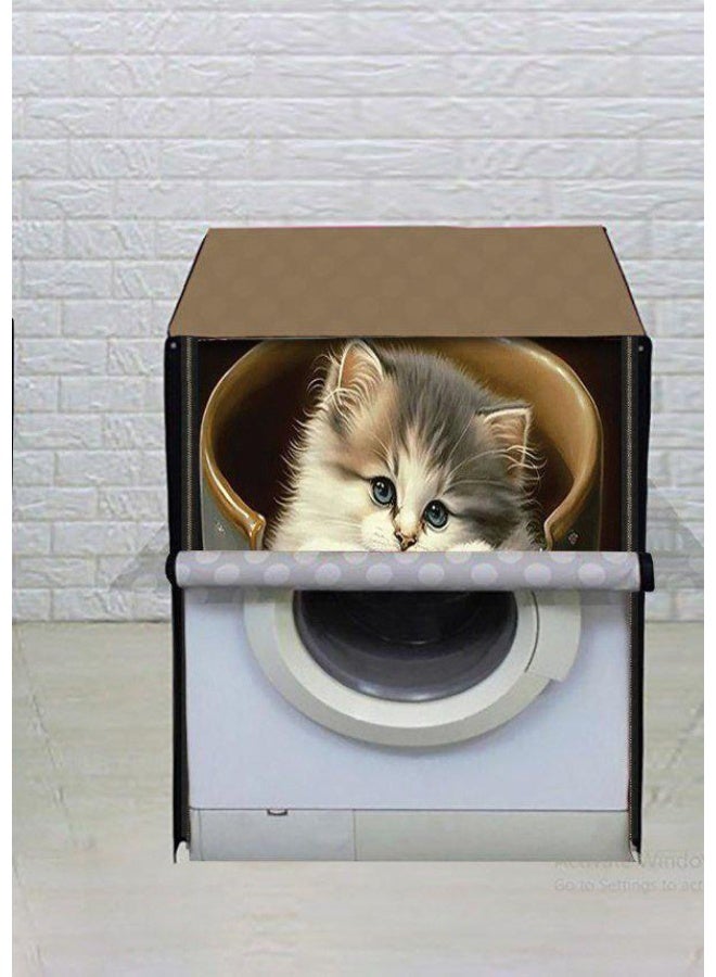 غطاء غساله اتوماتيك قطه - Image 1