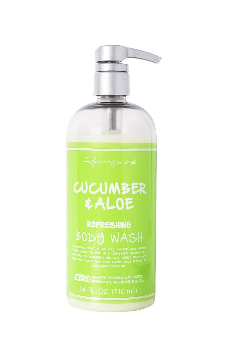 Renpure Originals Cucumber & Aloe Refreshing Body Wash, 24 Ounce - pzsku/Z9BB417668B541B71E13CZ/45/_/1740551614/4e79a093-7079-428d-8b1a-77a95e5aa446