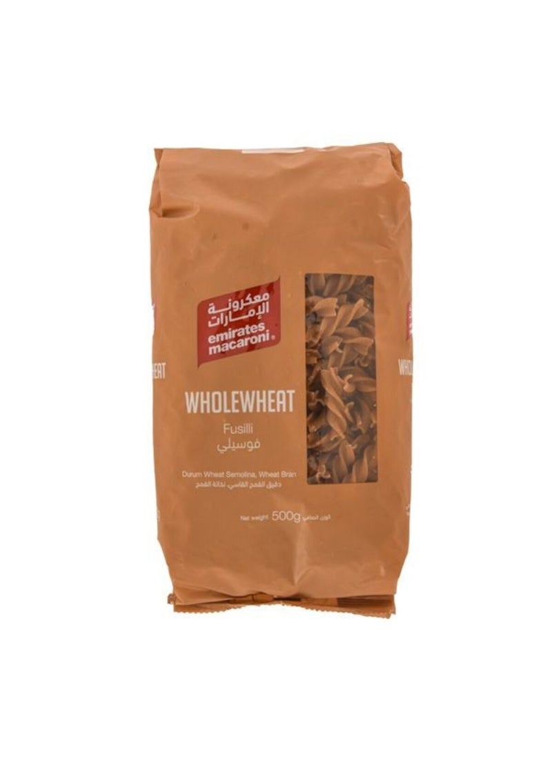 Emirates Macaroni Wholewheat Fusilli 500g - Image 1