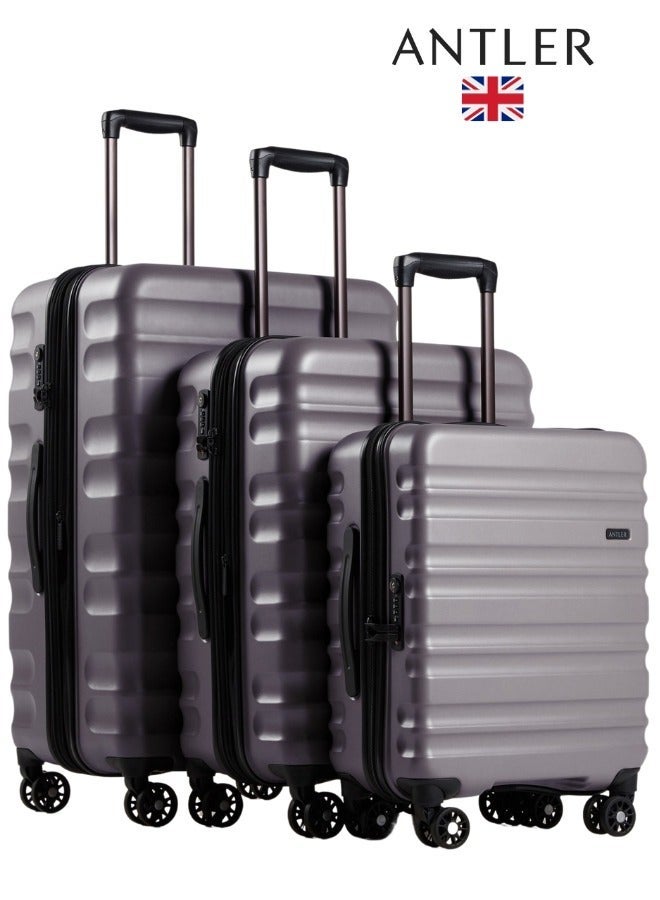 Antler Unbreakable Luggage Set Of 3 - Cabin, Medium, Large - Image 1