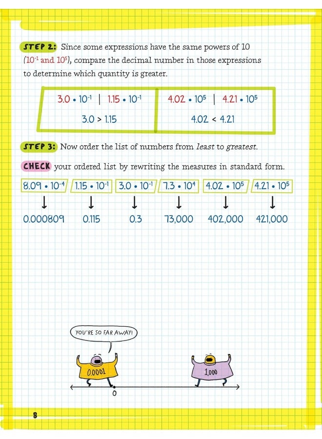 كتاب العمل الكبير للسنة الثانوية الجبر 1: 400+ تمرين في الجبر 1 (دفاتر كبيرة) - Image 2