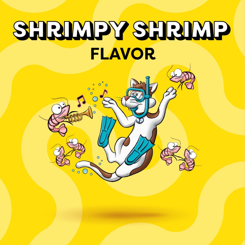 Temptations Classic Crunchy and Soft Cat Treats, Shrimpy Shrimp Flavor, 6.3 oz. Pouch - Image 3