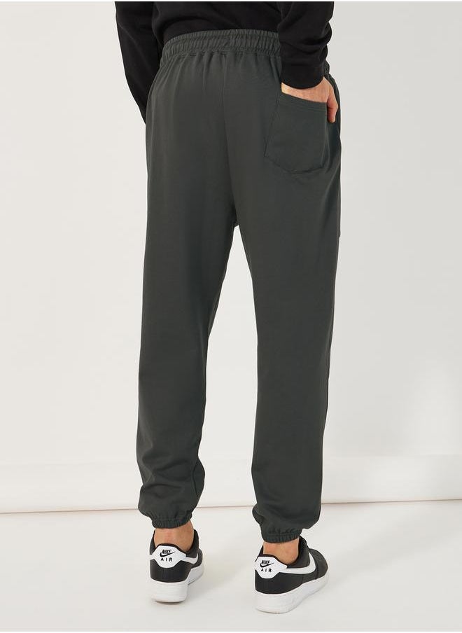 Styli Styli Patch Detail Oversized Joggers  - Image 4