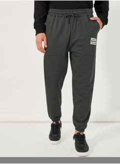 Patch Detail Oversized Joggers