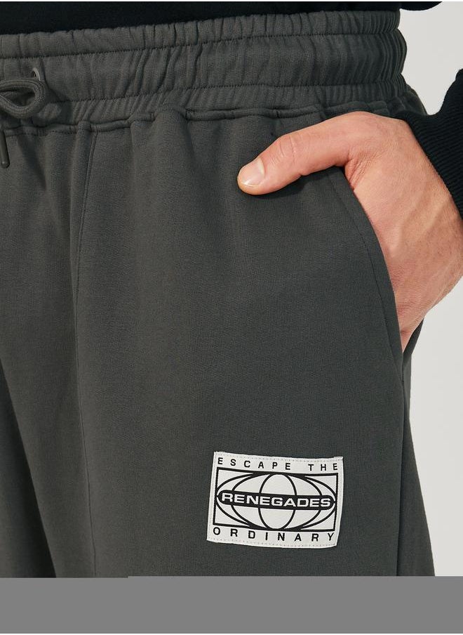 Styli - Patch Detail Oversized Joggers - Image 1