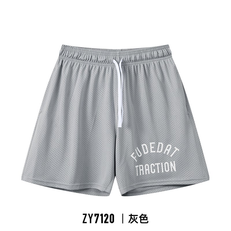 American Basketball Shorts Boys Summer Loose But Knee Sports Quick-Drying Single-Layer Mesh Pants Running Fitness Ball Pants - Image 1
