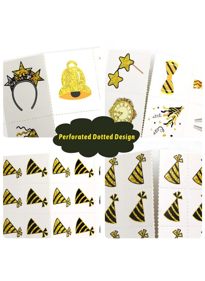 Fancy Land - New Year Bingo Game For Kids 24 Players Holiday Party Game Supplies New Years Eve Party Supplies - Image 1