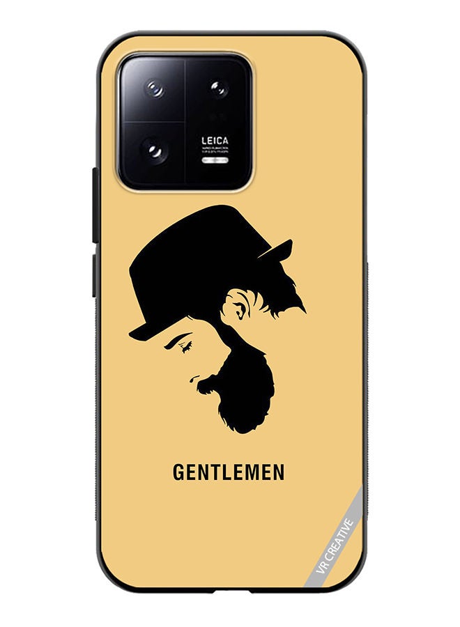 VR CREATIVE Protective Case Cover For Xiaomi 13 Gentlemen Design Multicolour - Image 1